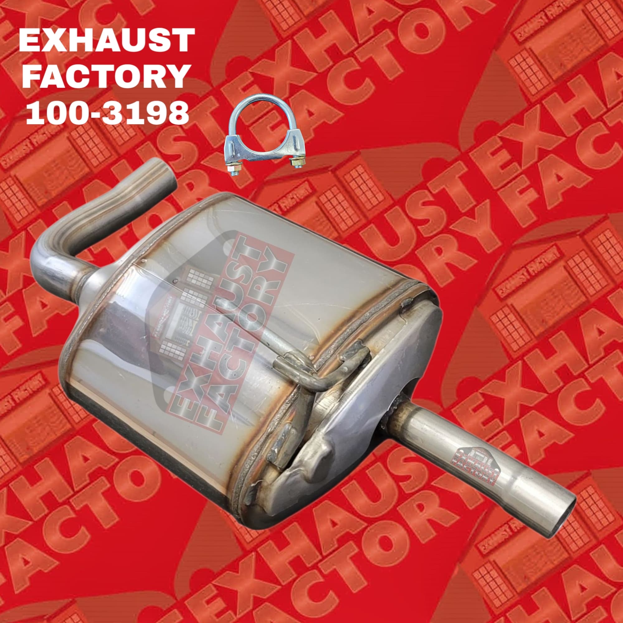 2009-2012 Nissan Altima 3.5L Engine, Stainless Steel Muffler Assembly 100-3198-300