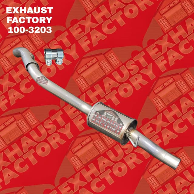 2010-2013 Ford Transit Connect 2.0L Engine, Stainless Steel Resonator / Tail Pipe 100-3203