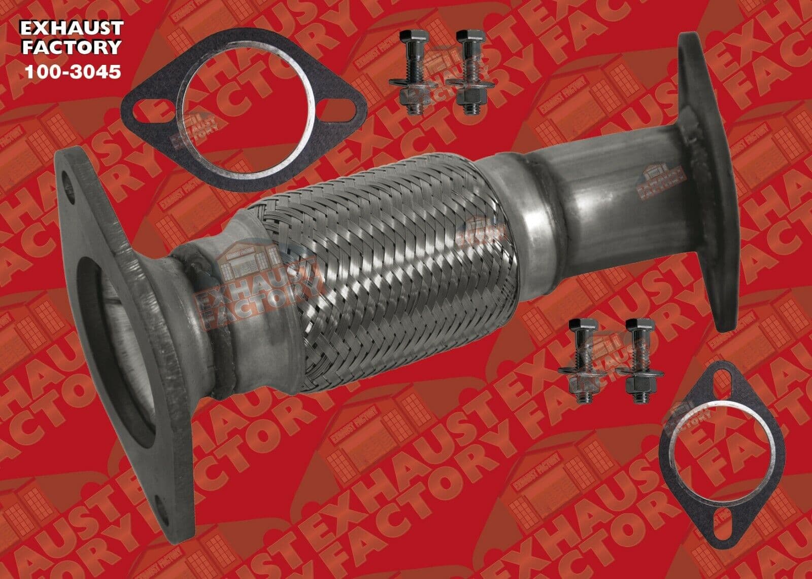 2008-2012 Chevrolet Malibu 3.6L Engine, Front Exhaust Flex Pipe 100-3045-18