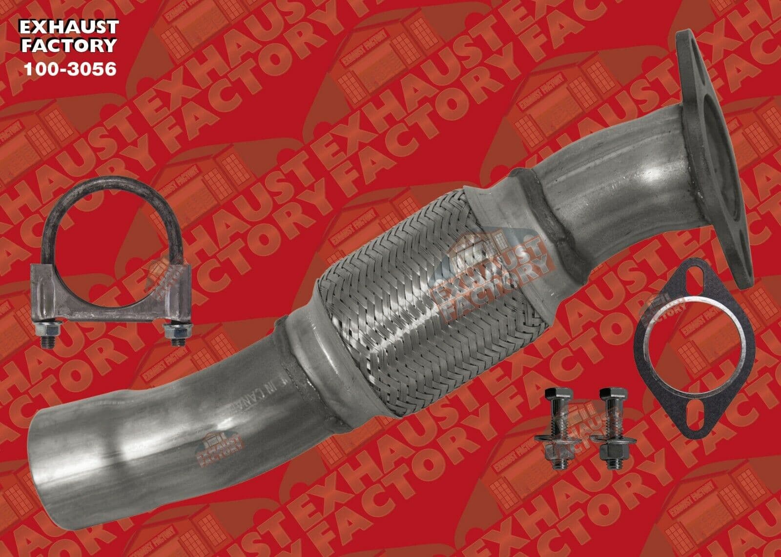 2007-2009 Dodge Durango 5.7L Engine, Front Exhaust Flex PIpe 100-3056-34