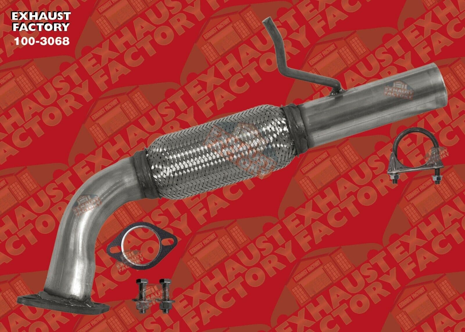 2012-2015 Ford Explorer 2.0L (Turbocharged) Engine, Front Exhaust Flex Pipe 100-3068