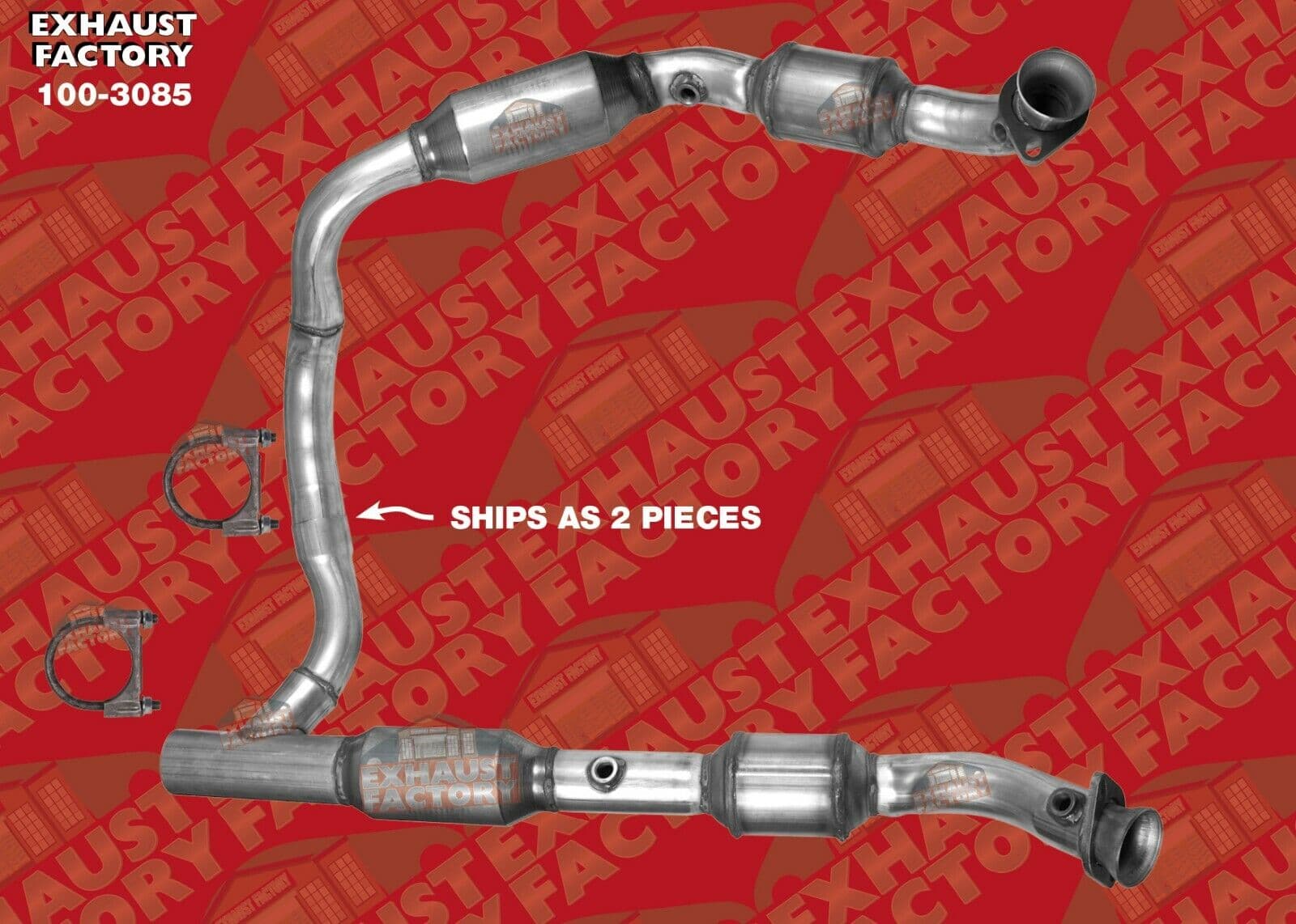 2005-2008 Ford E-250 5.4L Engine, Catalytic Converter 100-3085-86