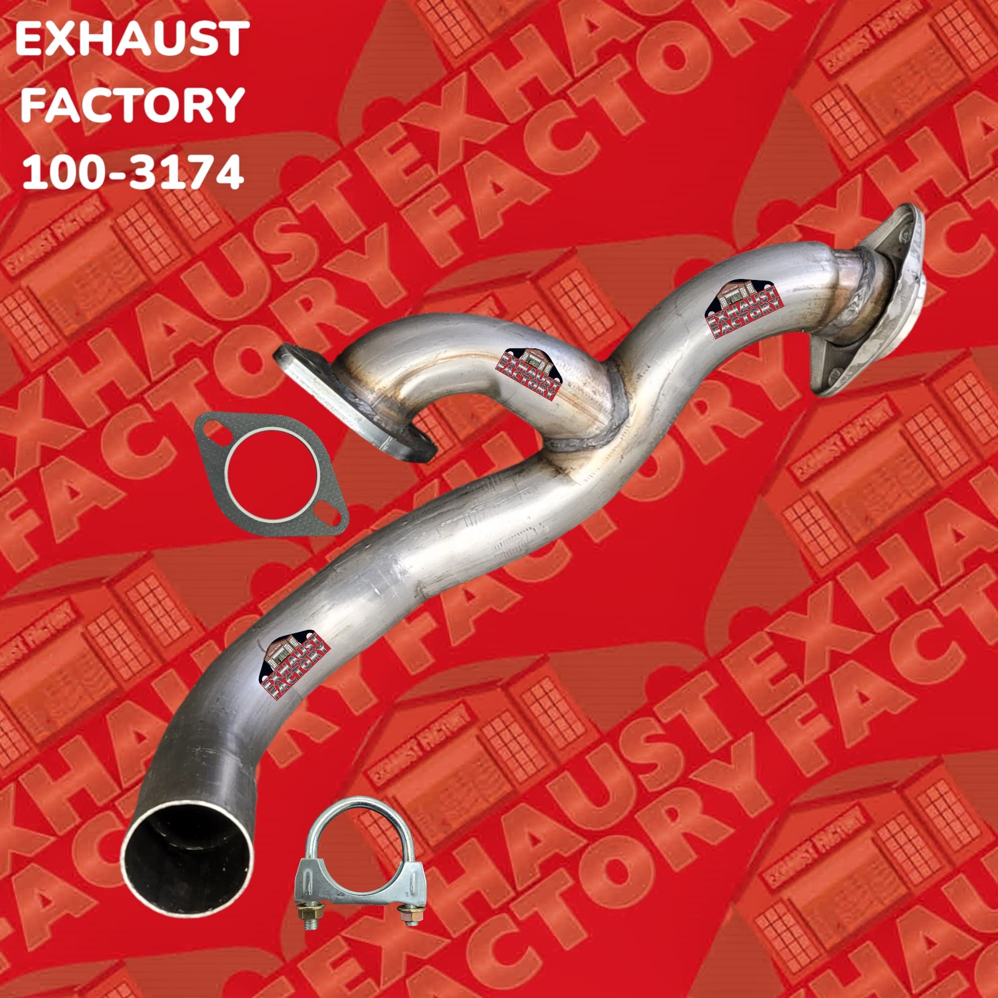 2011-2014 Volkswagen Routan 3.6L Engine, Stainless Steel Front Exhaust Y Pipe 100-3174-255