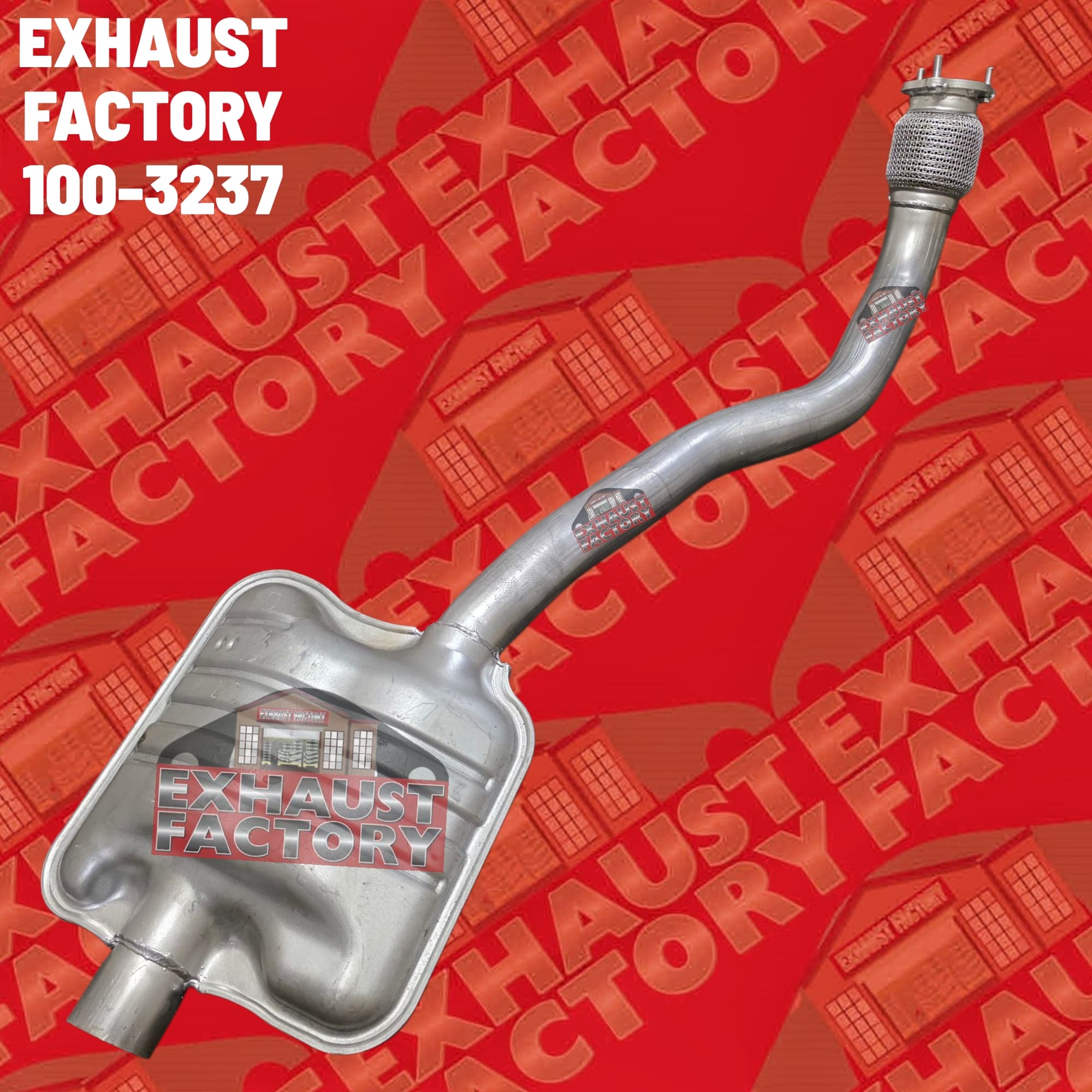 2010-2011 Audi  A5 2.0L  Engine, Front Flex Pipe Muffler Assembly 100-3237