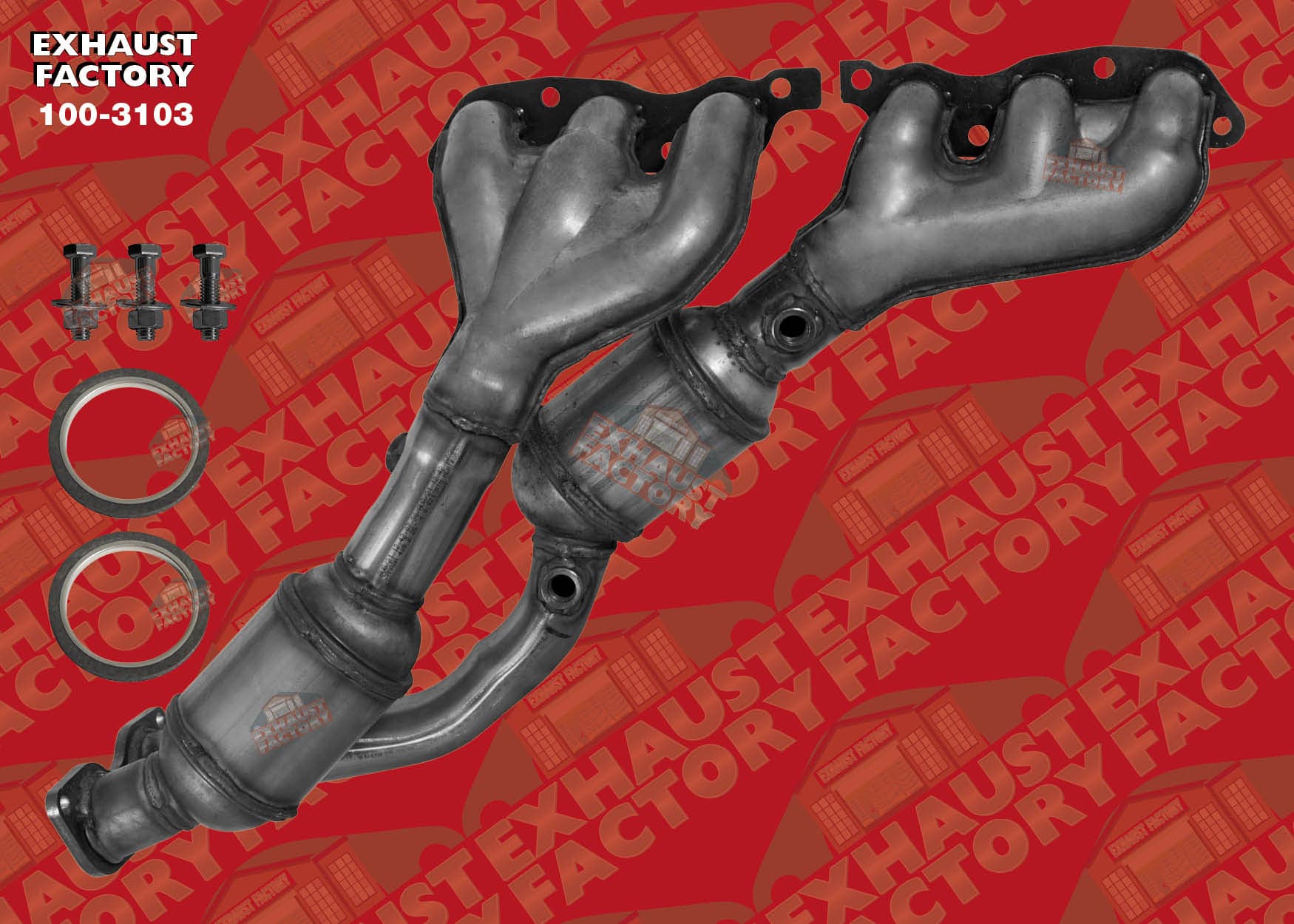 2001-2005 Lexus IS300 3.0L Engine, Exhaust Manifold Catalytic Converter 100-3103-108