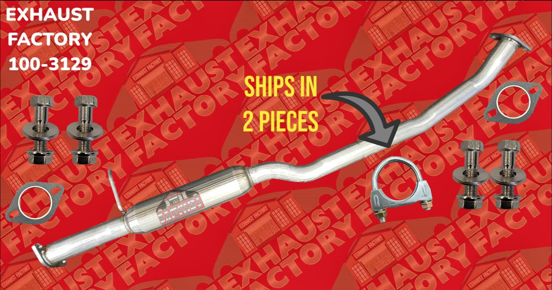 2010-2012 Hyundai Santa FE 3.5L Engine, Resonator Pipe Assembly 100-3129